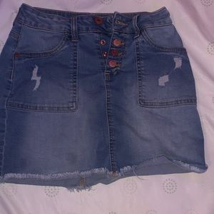 Justice jean shorts!!